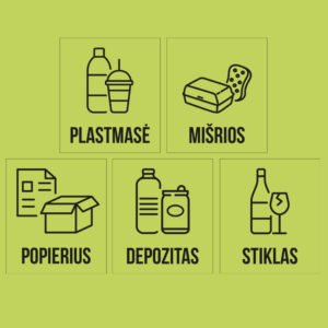 Rūšiavimo ikonų rinkinys