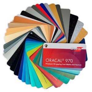 ORACAL 970 Premium Wrapping Cast Matt spalvų paletė